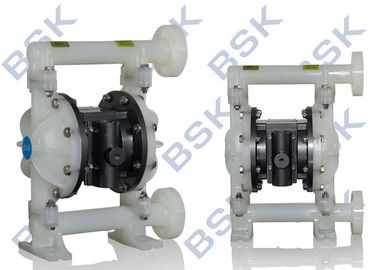 Plastic Air Driven Diaphragm Pump 1 Inch Corrosion Resistant