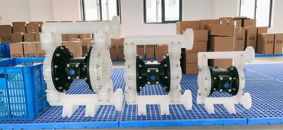 Plastic Air Powered Double Diaphragm Pump 7mm Compressed Air Diaphragm Pump