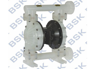 Plastic Air Driven Diaphragm Pump 1 Inch Corrosion Resistant