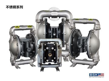 Compressed Air Driven Diaphragm Pump , Vacuum 2 Inch Diaphragm Pump